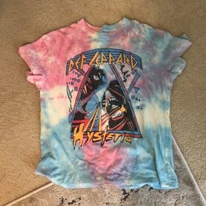 Def Leppard Tie Dye Tee
